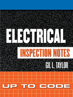 cover image of Electrical Inspection Notes